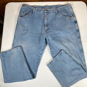 Wrangler Regular Fit 96501SL Men's Jeans 42x30 Blue 100% Cotton